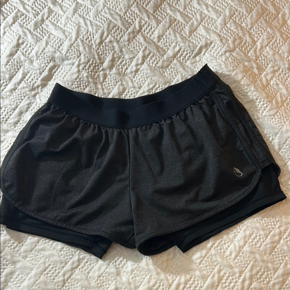 Women's Black Athletic Shorts